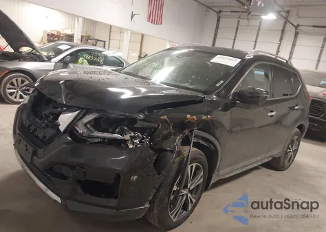 2019 Nissan Rogue Sv z USA, uszkodzony, nr VIN JN8AT2MV2KW401292